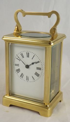 A French Brass Cased Carriage Clock