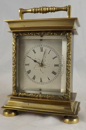 A Rarer English Georgian Period Carriage Clock