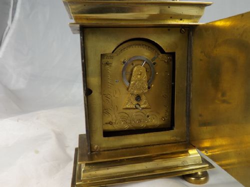 fig 1. A rarer English Georgian period carriage clock
