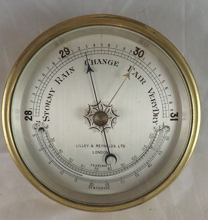 A High Quality Ships Type Aneroid Barometer