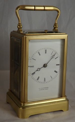 A Fine Quality Carriage Clock by Cj Klaftenberger