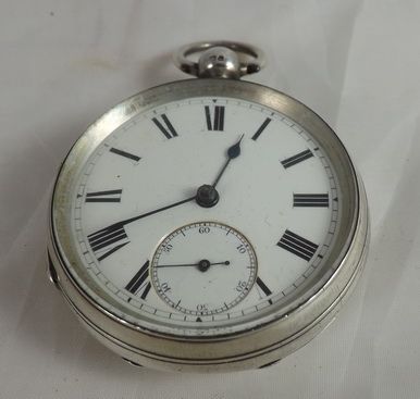 A Gents Silver Pocket Watch