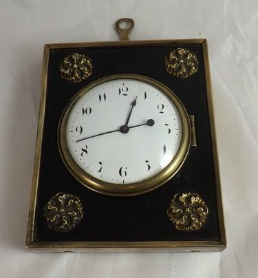 An Early 19th Century Brass Bound Sedan Clock Browne Bristol