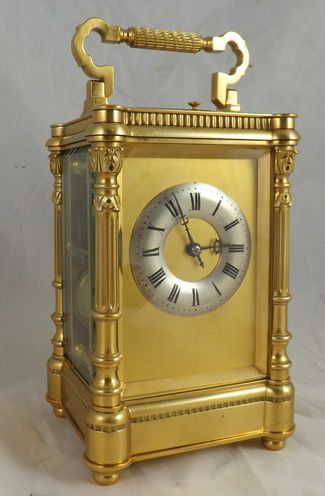 A High Quality and Unusual French Carriage Clock