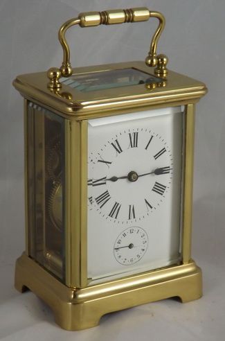 Antique Alarm Carriage Clock
