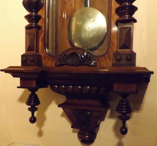 fig 1. A Twin Weight Vienna Wall Clock