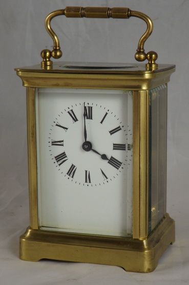 French Brass Carriage Clock