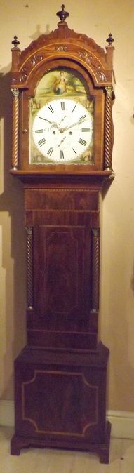 An Antique Mahogany Longcase Clock, Pass Oldbury