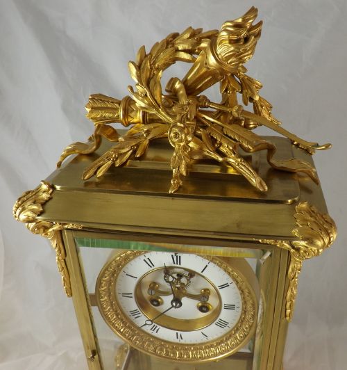 fig 1. French Ormolu Mantel Clock