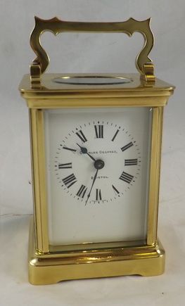 French Brass Carriage Clock Bristol