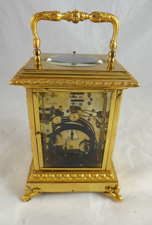 fig 1. Grand Sonnerie Striking Carriage Clock 