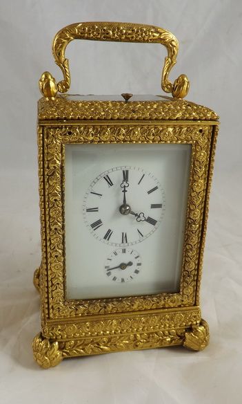Early Carriage Clock by Baschet Baullier