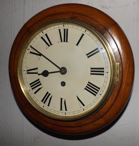 Small English Wall Dial Clock