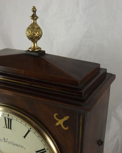 fig 1. Georgian Regency Fusee Bracket clock