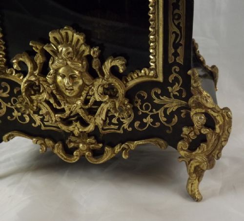 fig 1. French Boulle Mantle Clock