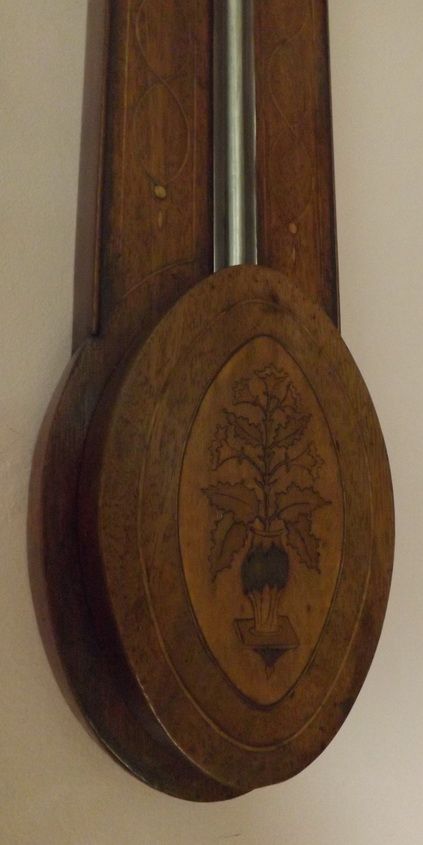 fig 1. Georgian Stick Barometer Punchion Leeds