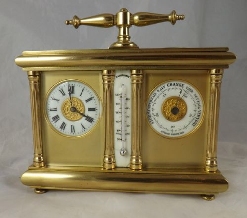 Antique Carriage Clock Combination