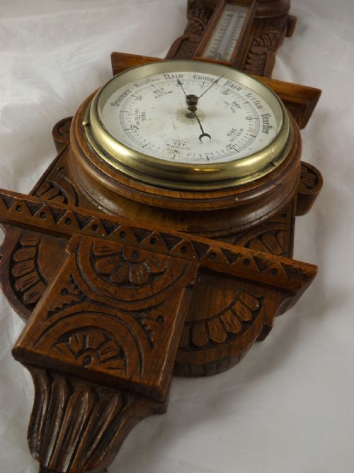 fig 1. Clock and Barometer Combination