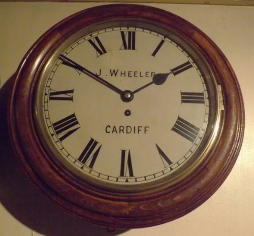 Welsh Fusee Dial Clock