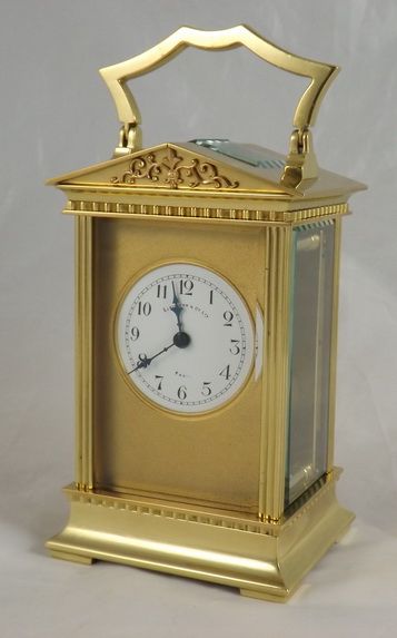 Architectural Case French Carriage Clock