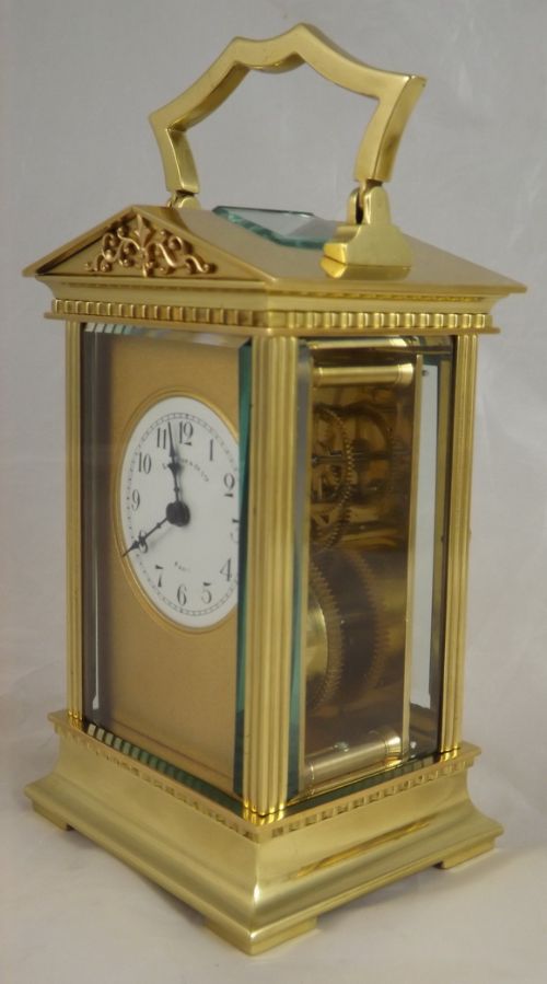 fig 1. Architectural Case French Carriage Clock 