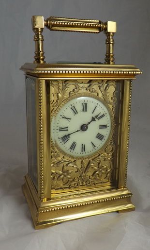 Decorative French Carriage Clock