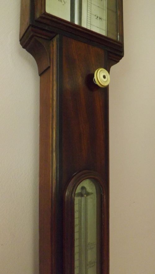 fig 1. Georgian Stick Barometer Galli Edinburgh