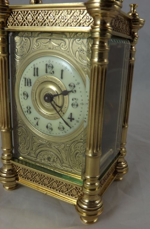 fig 1. Decorative French Carriage Clock 
