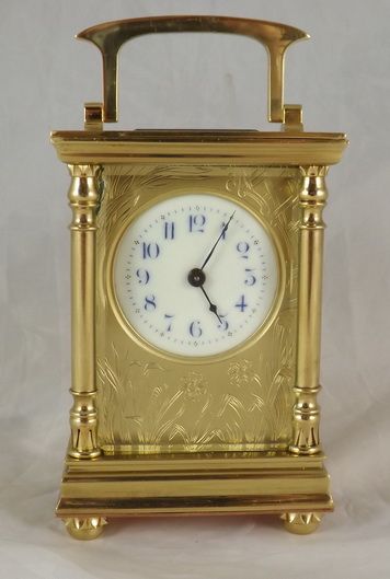 Decorative French Carriage Clock