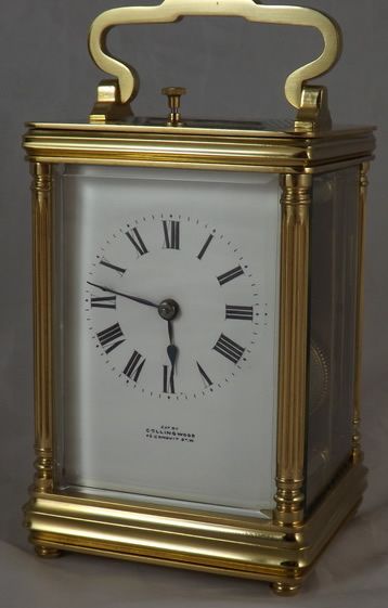 French Repeating and Striking Carriage Clock