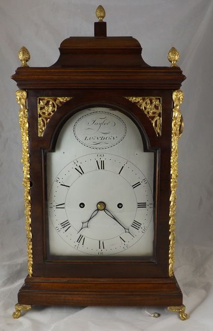 fig 1. Taylor London Georgian Fusee Bracket Clock