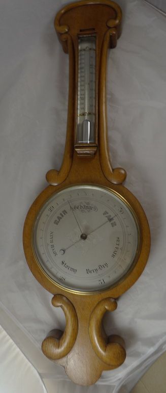 Victorian Aneroid Barometer