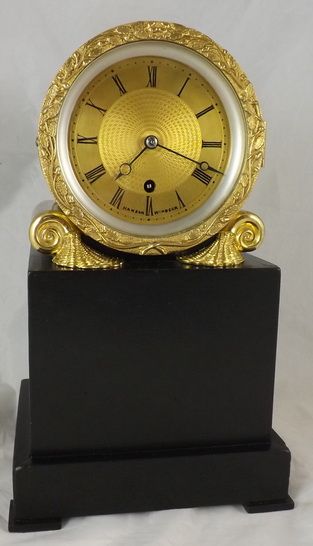 English Regency Mantel Clock by Hanson, Windsor