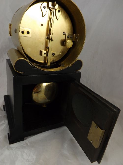 fig 1. English Regency Mantel Clock by Hanson, Windsor