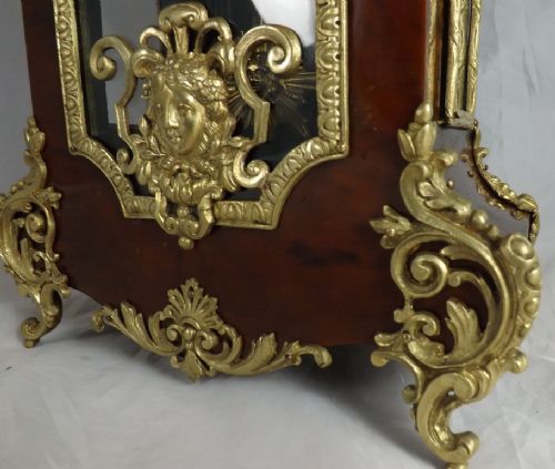 fig 1. French tortoiseshell mantel clock