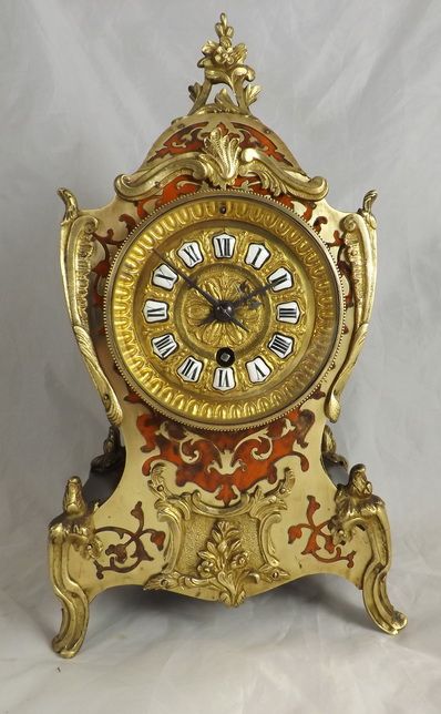 French Boulle Mantel Clock