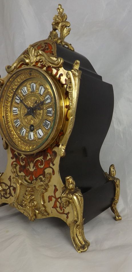 fig 1. French Boulle Mantel Clock
