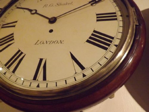 fig 1. Fusee Dial Wall Clock
