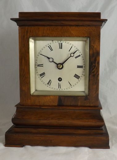 English Four Glass Library Clock