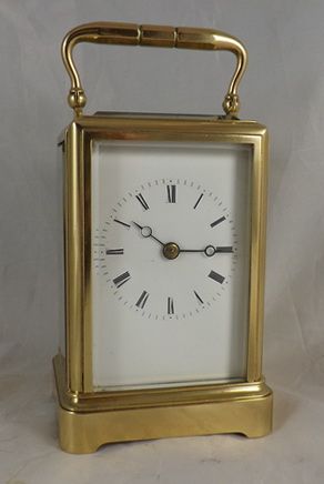 An Early One Piece Carriage Clock