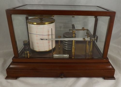 English Barograph by Lucking, Birmingham
