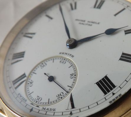 fig 1. 9ct Gents Pocket Watch