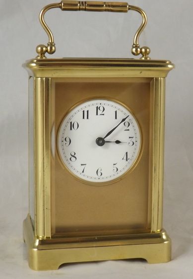 French Brass Cased Carriage Clock