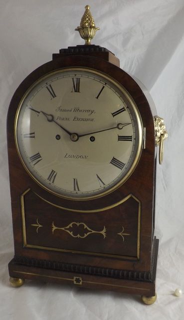 James Murray, London Georgian Twin Fusee Bracket Clock.