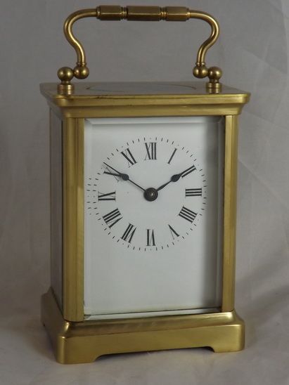 French Brass Cased Carriage Clock