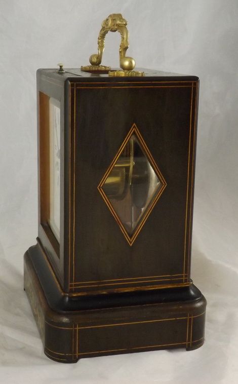 fig 1. French Marquetry Mantel Clock
