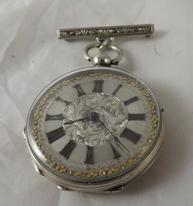 Silver Ladies Pocket Watch