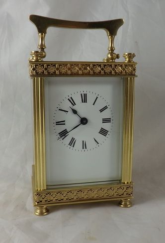 Decorative French Carriage Clock