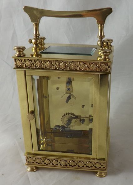 fig 1. Decorative French Carriage Clock