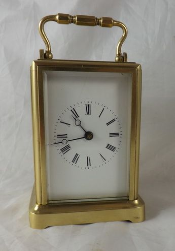 One Piece Case Carriage Clock